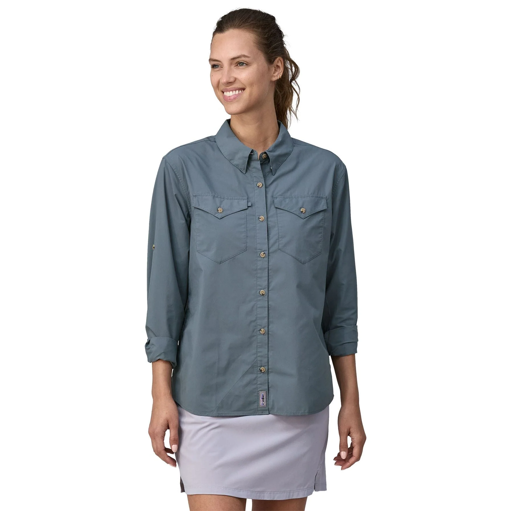 Patagonia Women's L/S Sun Stretch Shirt Sale - Image 14