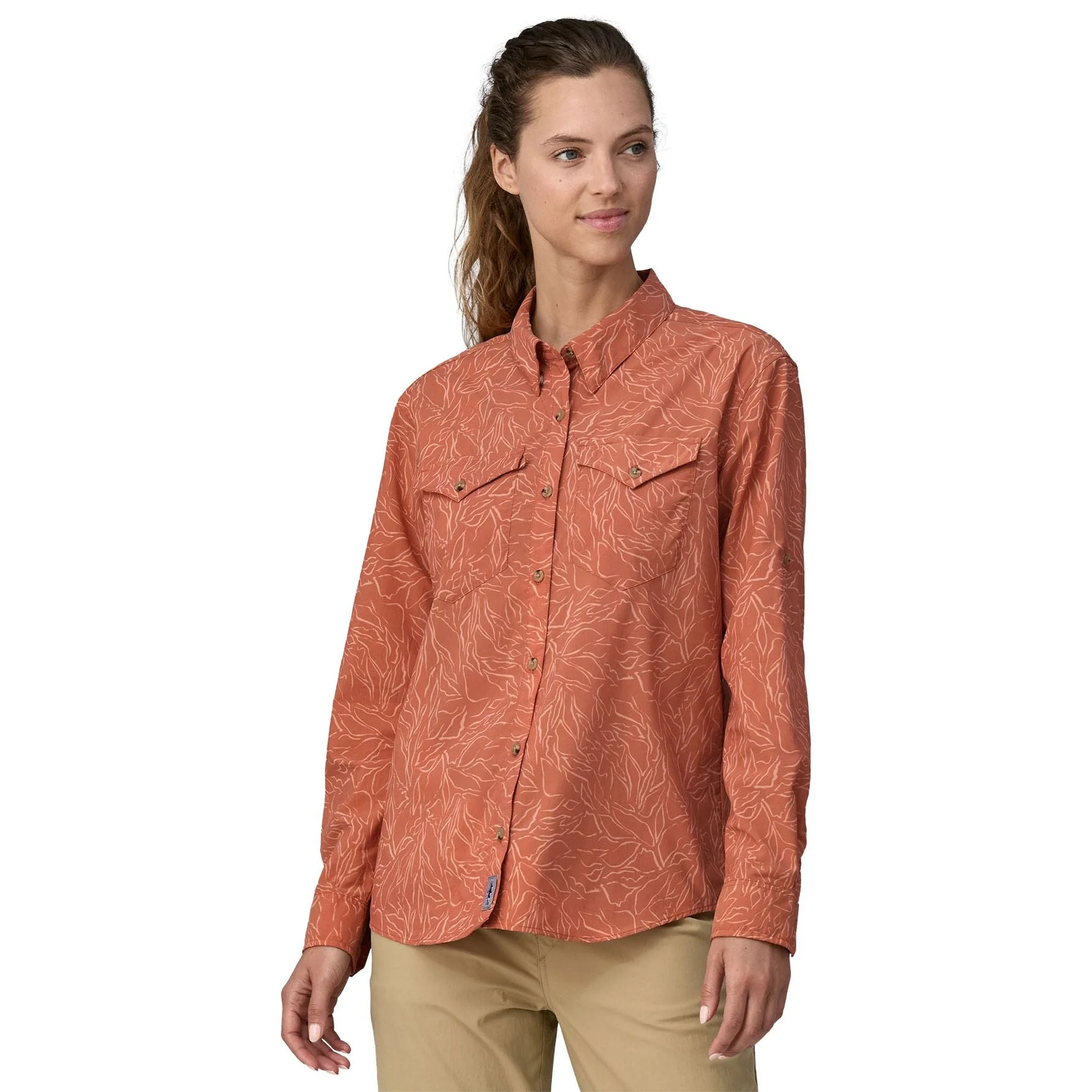 Patagonia Women's L/S Sun Stretch Shirt Sale - Image 3