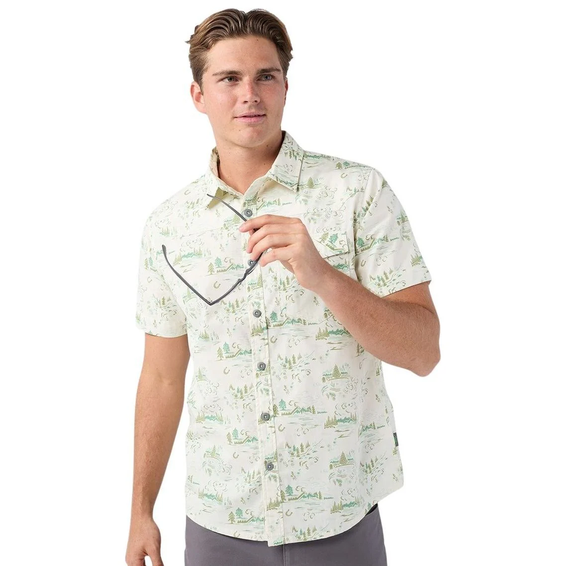 Stio Men's Curtis Camp Shirt SS - Image 4