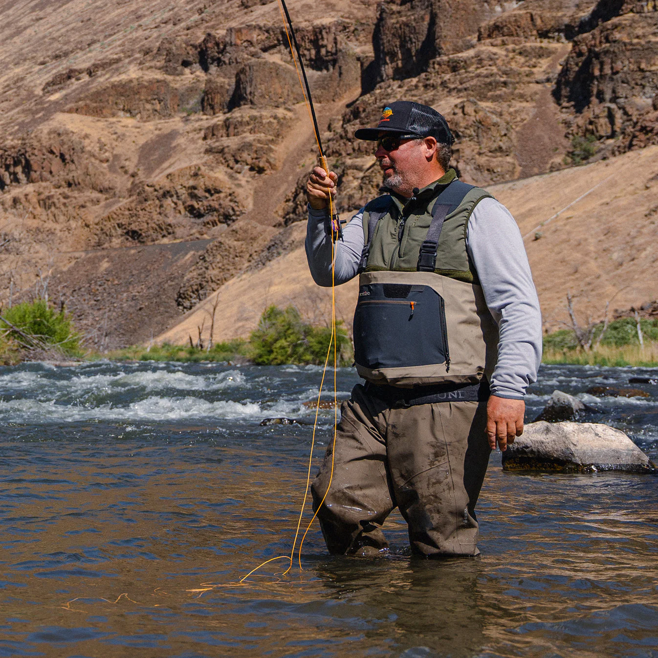 Grundens Men's Boundary GORE-TEX Stockingfoot Wader Sale - Image 3